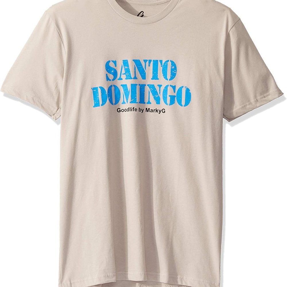 Santo Domingo Graphic Premium Fitted Suede Shirt